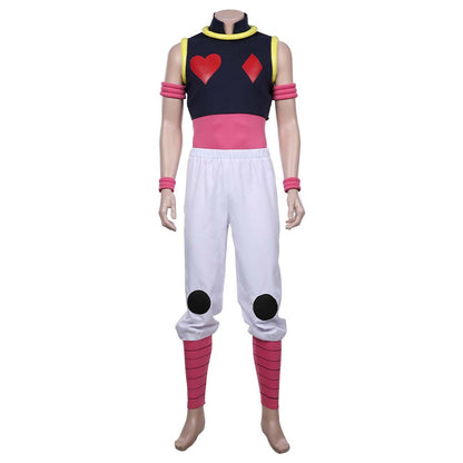 Hunter x HunteHisoka Gilet Pantalon Tenue Halloween Carnival Suit Costume de cosplay