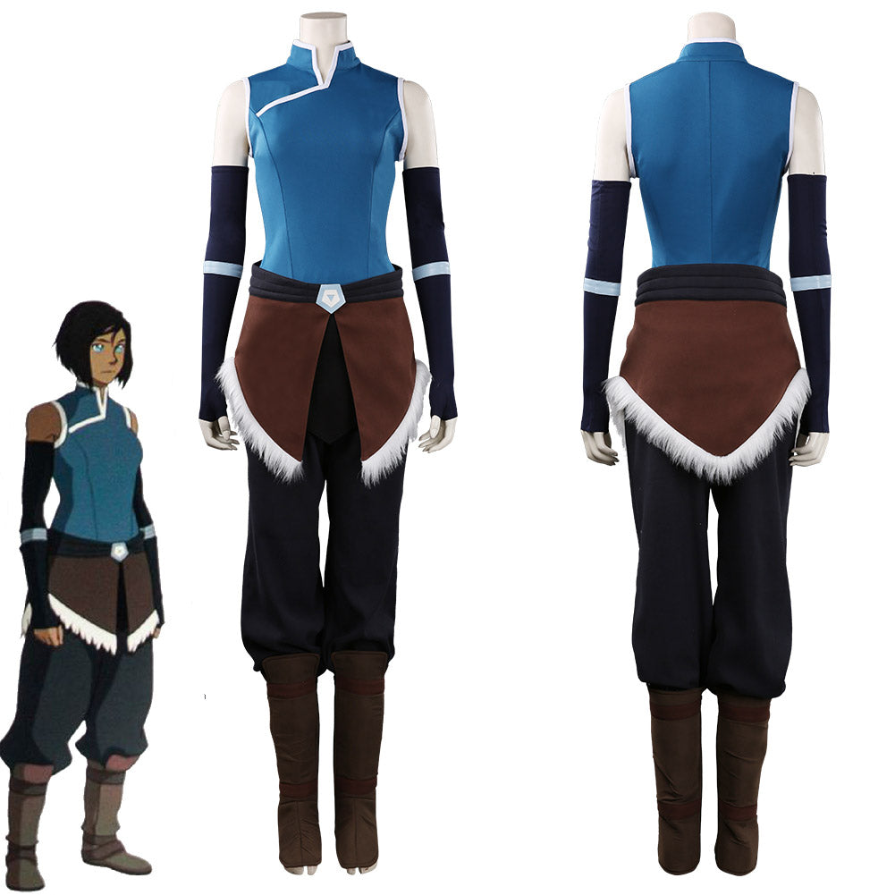 Avatar: La légende de Korra-Korra Tenues Halloween Carnaval Costume de cosplay