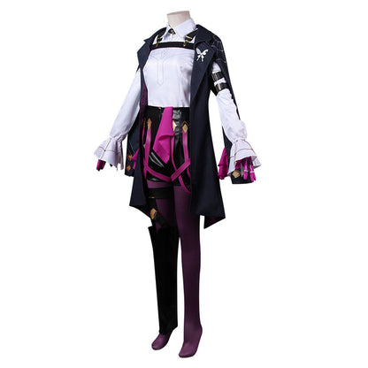 Anime Honkai: Star RaiCostume de cosplay de Kafka pour Halloween et carnaval, costume de déguisement