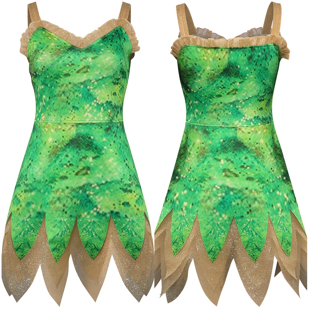 Peter Pan & WendCostume de cosplay de fée Clochette pour Halloween, carnaval