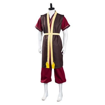 Avatar : Le Dernier Maître de l'Air Zuko Pantalon Gilet Tenue Halloween Carnival Suit Costume de cosplay