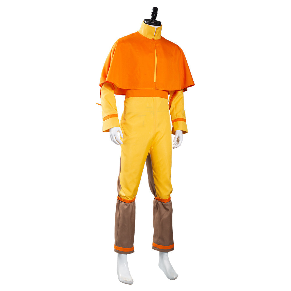 Avatar : Le Dernier Maître de l'Air Avatar Aang Combinaison Tenue Halloween Carnival Suit Costume de cosplay