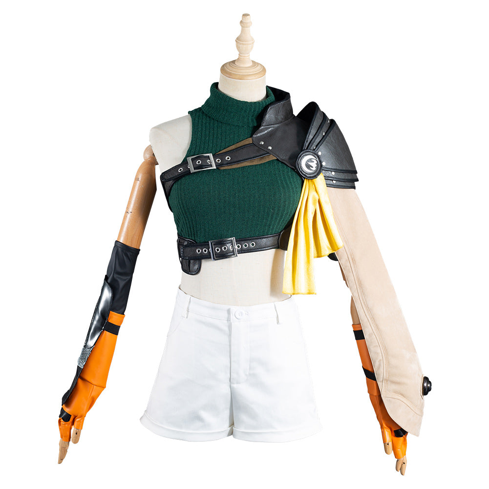 Final Fantasy VII: Remake Intergrade FF7 Yuffie Kisaragi Tenues Costume de cosplay