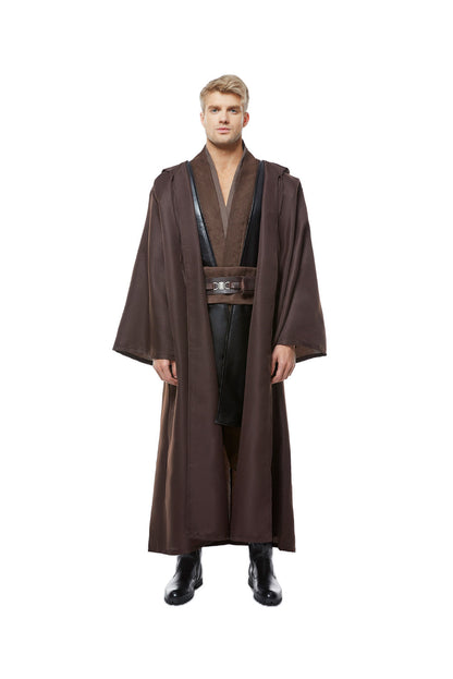 Star Wars Anakin Skywalker Jedi Robe Costume Ensemble complet Halloween Costume de cosplay