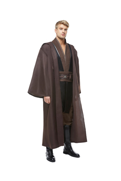 Star Wars Anakin Skywalker Jedi Robe Costume Ensemble complet Halloween Costume de cosplay