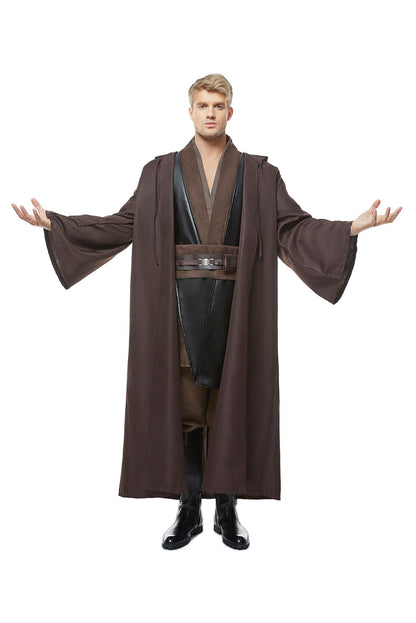 Star Wars Anakin Skywalker Jedi Robe Costume Ensemble complet Halloween Costume de cosplay