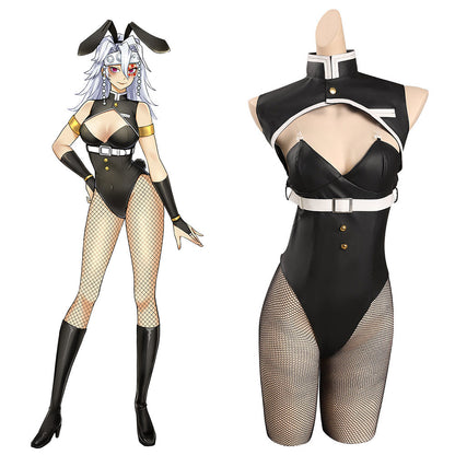 Demon Slayer: Kimetsu No Yaiba Uzui Tengen Bunny Girls Costume de cosplay original Tenues