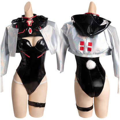 Cyberpunk: EdgerunnerCostume de cosplay original de Lucy en Bunny Girl Jumpsuit pour Halloween, carnaval