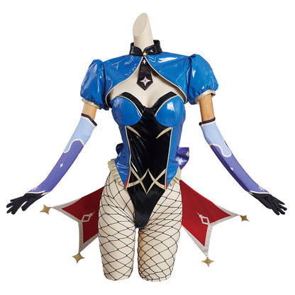 Genshin ImpacCostume de cosplay original Mona Bunny Girls Halloween CarnivaCossky