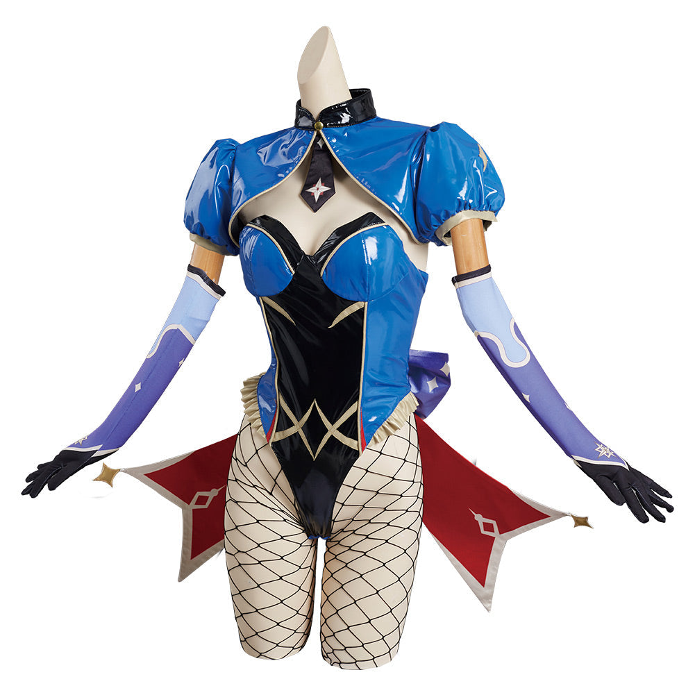 Genshin ImpacCostume de cosplay original Mona Bunny Girls Halloween CarnivaCossky