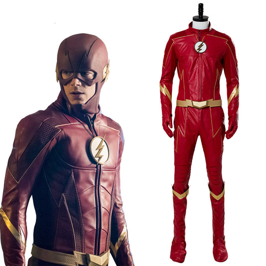 The Flash Saison 4 Barry Allen Flash Costume d'ensemble de cosplay