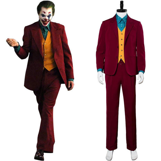 Joker 2019 Joaquin Phoenix Arthur Fleck Costume de cosplay