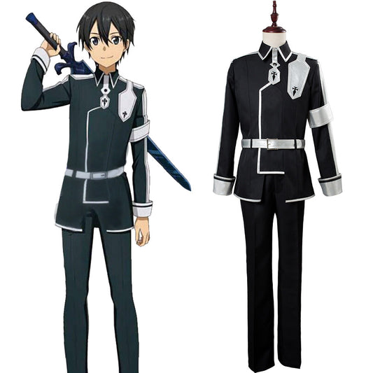 Sword Art Online Alicization Kirigaya Kazuto Costume de cosplay SAO Saison 3 Tenues