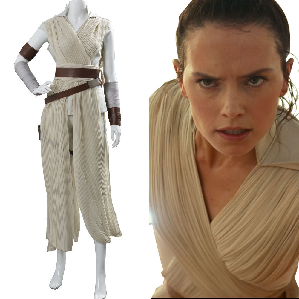 Star Wars : L'Ascension de SkywalkeTenue de Rey Robe Cosplay Costume