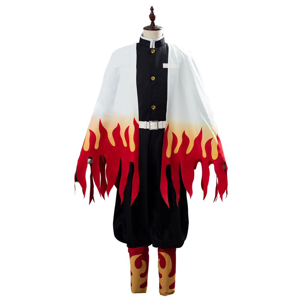 Costume de cosplay de Rengoku Kyoujuro de Demon Slayer: Kimetsu no Yaiba Cosplay Costume