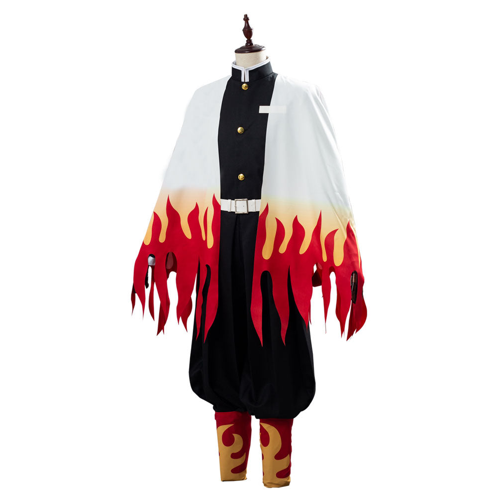 Costume de cosplay de Rengoku Kyoujuro de Demon Slayer: Kimetsu no Yaiba Cosplay Costume