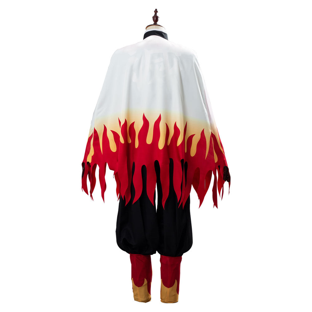 Costume de cosplay de Rengoku Kyoujuro de Demon Slayer: Kimetsu no Yaiba Cosplay Costume