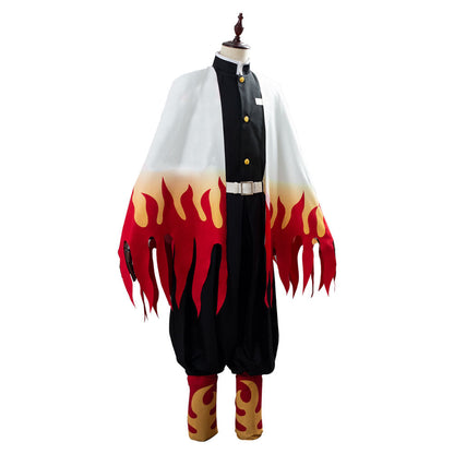 Costume de cosplay de Rengoku Kyoujuro de Demon Slayer: Kimetsu no Yaiba Cosplay Costume