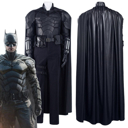 The Batman 202Pantalon et cape de Bruce Wayne pour Halloween Carnival Suit Cosplay Costume