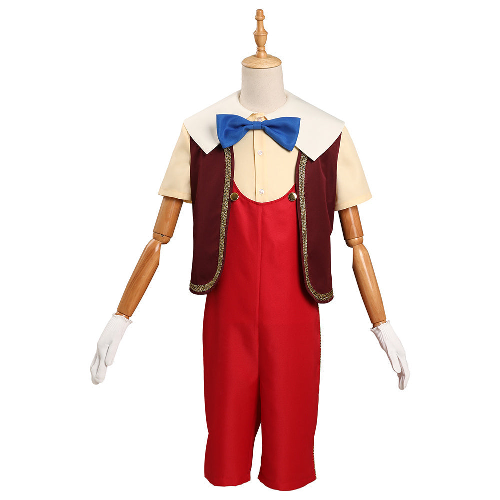 Pinocchio 202Costume de cosplay de Pinocchio pour adultes et enfants pour Halloween Carnival Suit