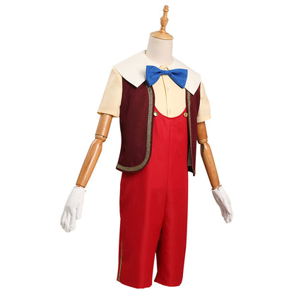 Pinocchio 202Costume de cosplay de Pinocchio pour adultes et enfants pour Halloween Carnival Suit