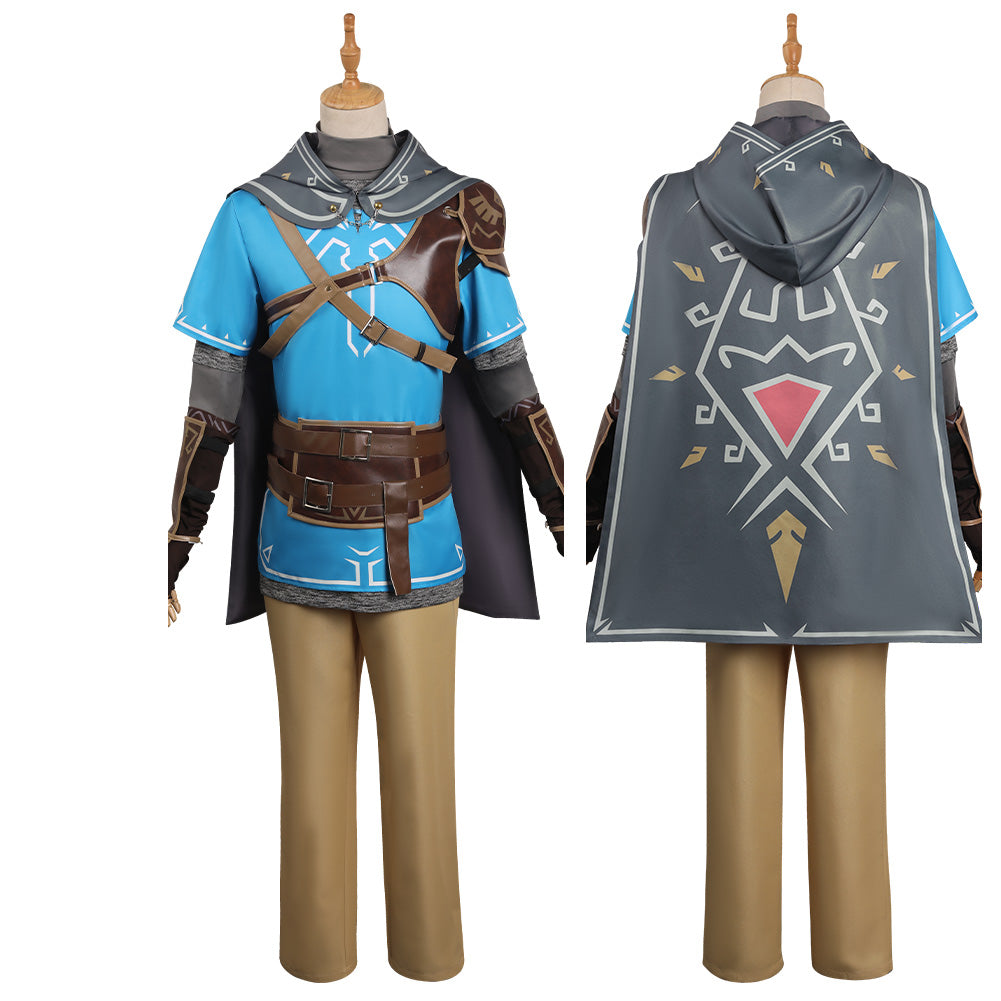 The Legend of Zelda: Tears of the KingdoCostume de cosplay de Link pour Halloween, carnaval