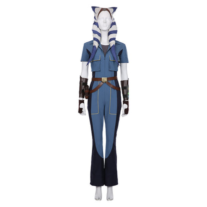 Star Wars: The Clone Wars Saison 7 Ahsoka Tano Salopette Halloween Carnaval Costume de cosplay