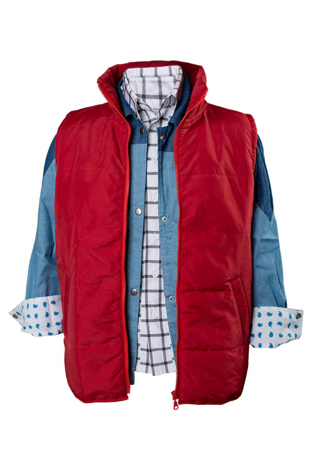 Retour vers le futur Costume de cosplay de Marty McFly