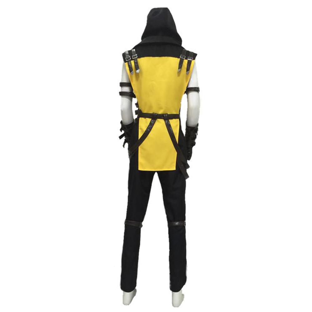 Mortal Kombat 11 Scorpion Hanzo Hasashi Costume de cosplay pour homme