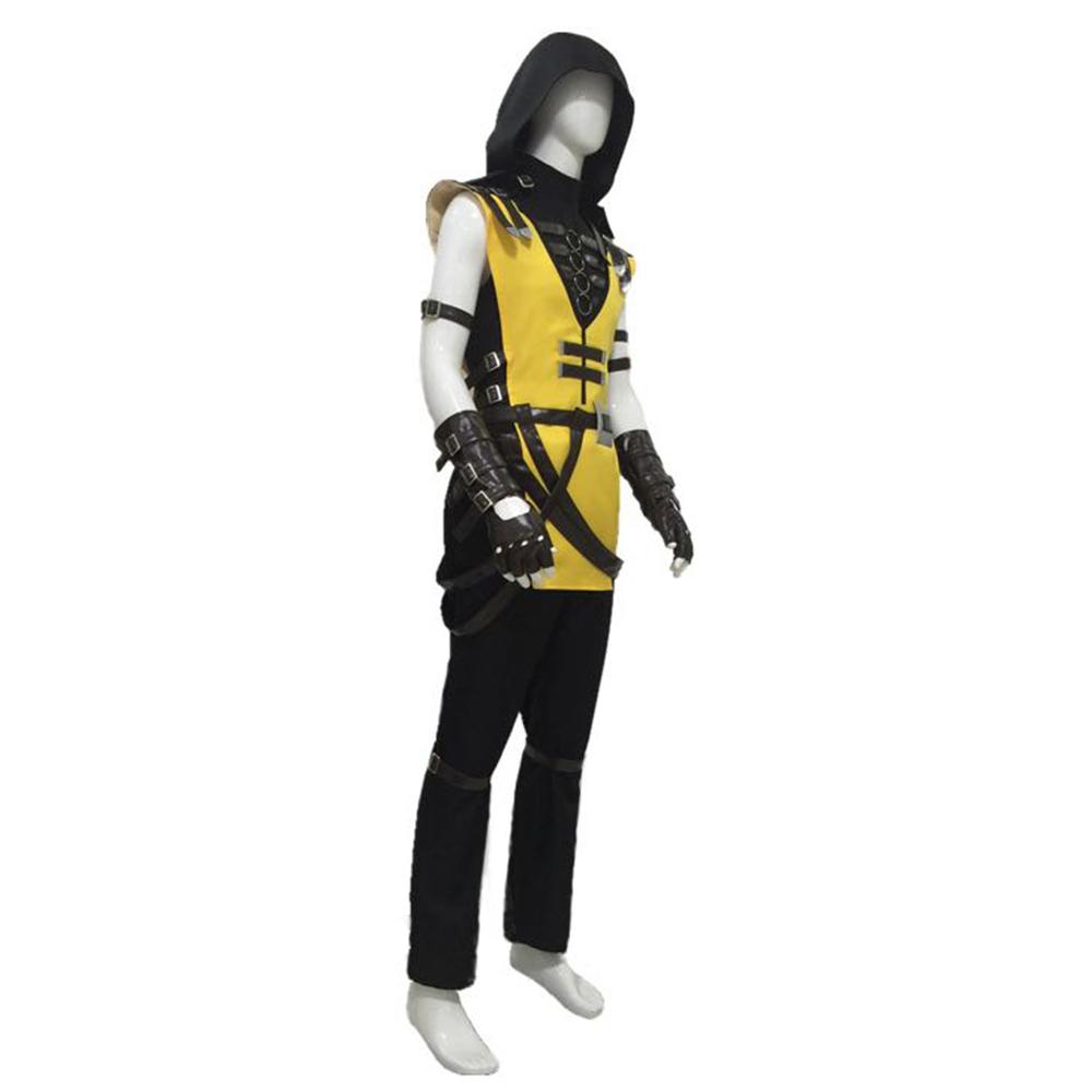 Mortal Kombat 11 Scorpion Hanzo Hasashi Costume de cosplay pour homme