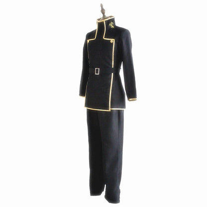 CODE GEASS Lelouch Lamperouge Costumes de cosplay Uniforme scolaire japonais pour garçons