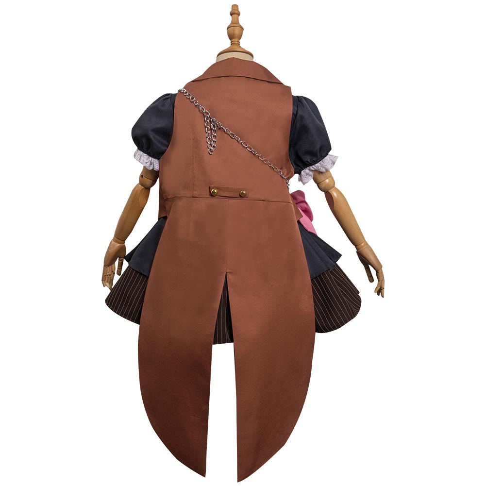 Alice au pays des merveilleCostume de cosplay du Chapelier fou Tarrant Hightopp pour enfants pour Halloween, carnaval