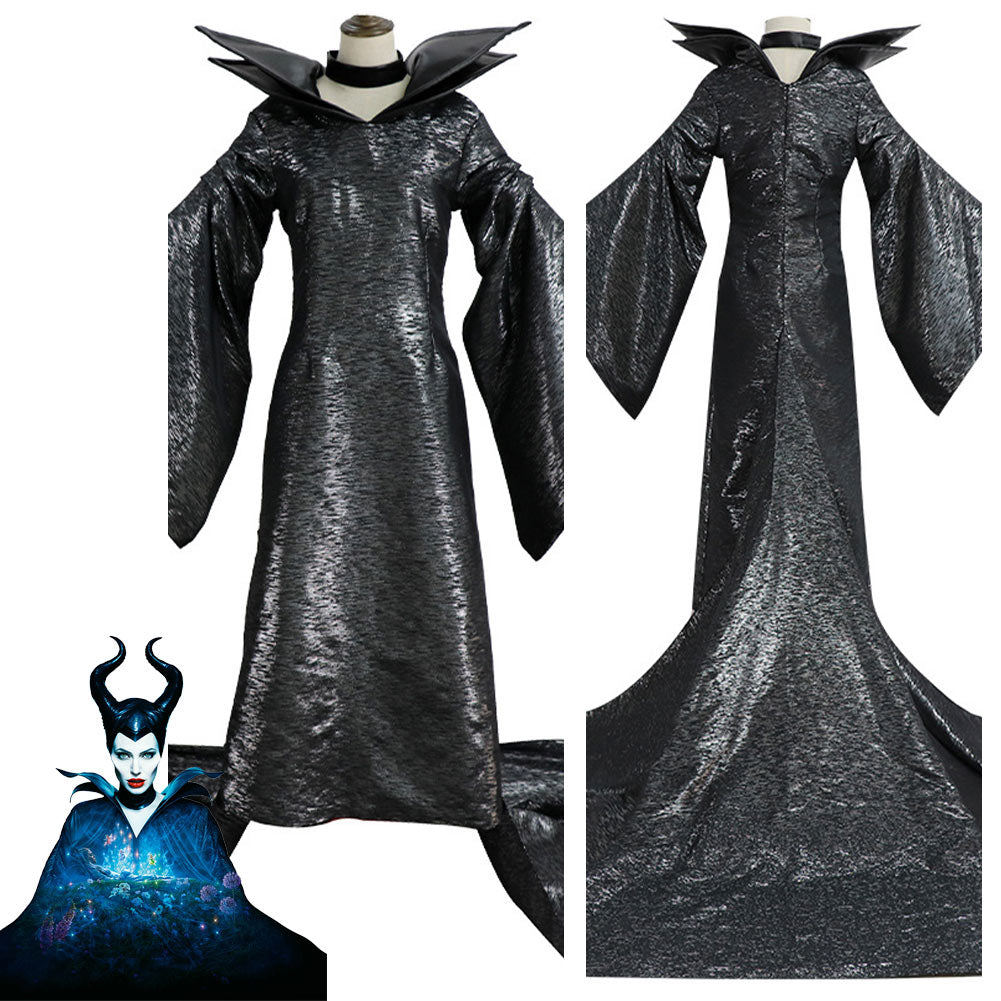 MaléfiquCostume de cosplay pour Halloween et carnaval, costume de déguisement