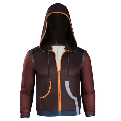 Dying Light 2: Stay Human Aiden Caldwell Costume de cosplay Veste à capuche Manteau