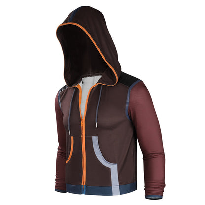 Dying Light 2: Stay Human Aiden Caldwell Costume de cosplay Veste à capuche Manteau