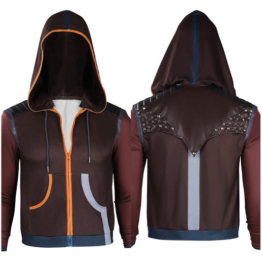 Dying Light 2: Stay Human Aiden Caldwell Costume de cosplay Veste à capuche Manteau