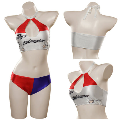 Harley Quinn / Harleen QuinzeCostume de cosplay original en maillot de bain sexy