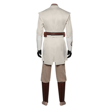 Star Wars: The Clone WarCostume de cosplay d'Obi-Wan Kenobi pour Halloween, carnaval