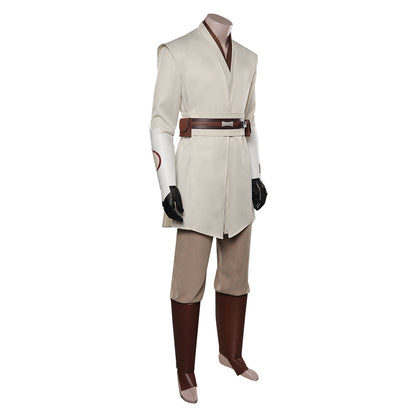 Star Wars: The Clone WarCostume de cosplay d'Obi-Wan Kenobi pour Halloween, carnaval