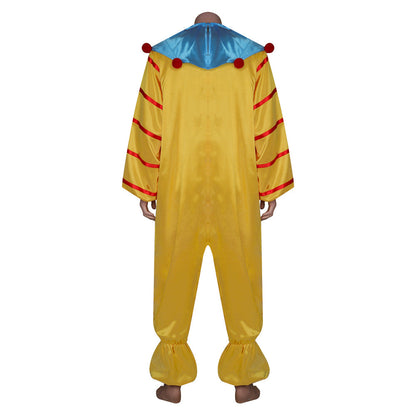 AdulteCostume de cosplay de Shorty des Killer Klowns From Outer Space en combinaison pour Halloween, carnaval