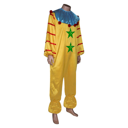 AdulteCostume de cosplay de Shorty des Killer Klowns From Outer Space en combinaison pour Halloween, carnaval