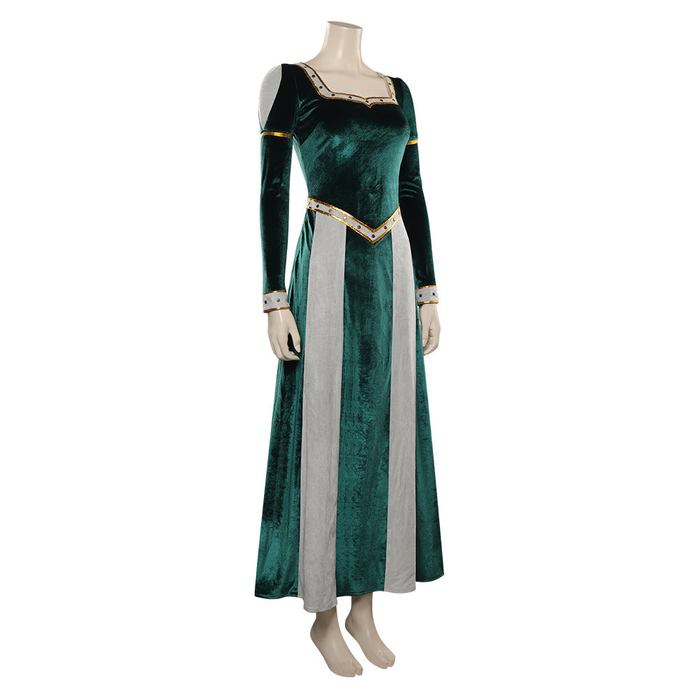 Shrek 2 FionCostume de cosplay avec robe pour Halloween, carnaval