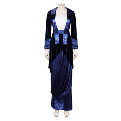 Titanic Rose DeWitt BukateCostume de cosplay avec robe pour Halloween, carnaval