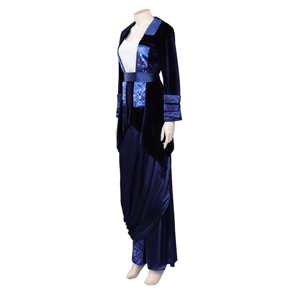 Titanic Rose DeWitt BukateCostume de cosplay avec robe pour Halloween, carnaval