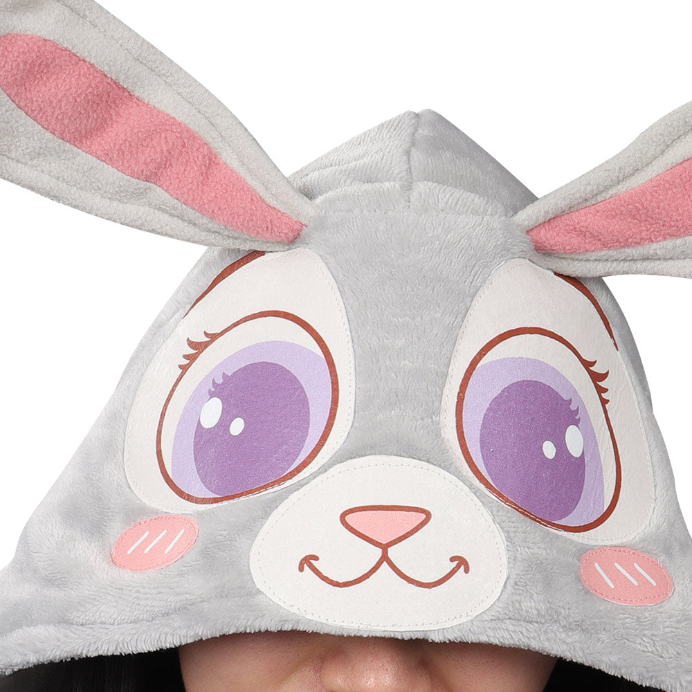 Zootopie 2 Judy Hopps 202Costume de cosplay avec combinaison pyjama pour Halloween, carnaval