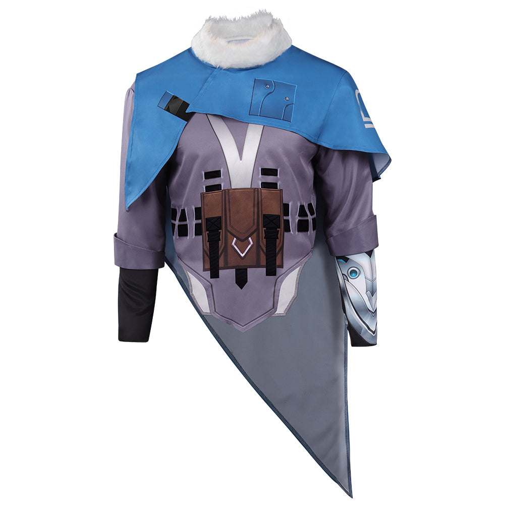 ValoranCostume de cosplay de Sova avec haut et cape pour Halloween, carnaval