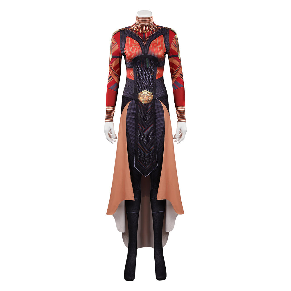 Black Panther: Wakanda Forever Okoye Costume de cosplay Combinaison Tenues Halloween Carnaval Costume