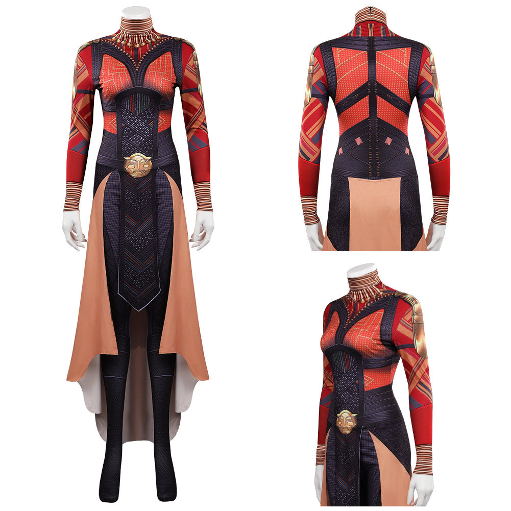 Black Panther: Wakanda Forever Okoye Costume de cosplay Combinaison Tenues Halloween Carnaval Costume