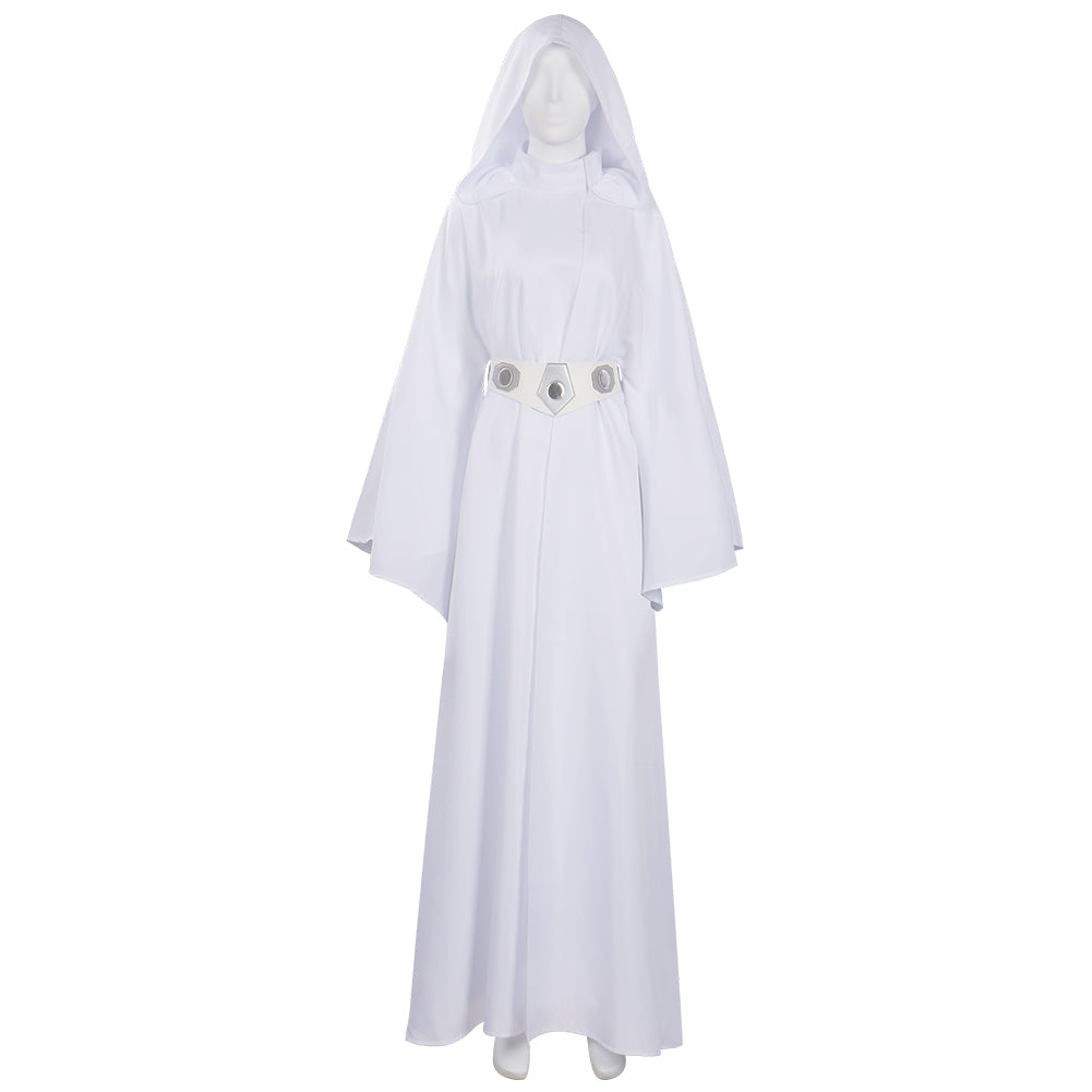 Adulte Star Wars : Princess Leia Costume de cosplay Robe Tenues Halloween Carnaval Costume