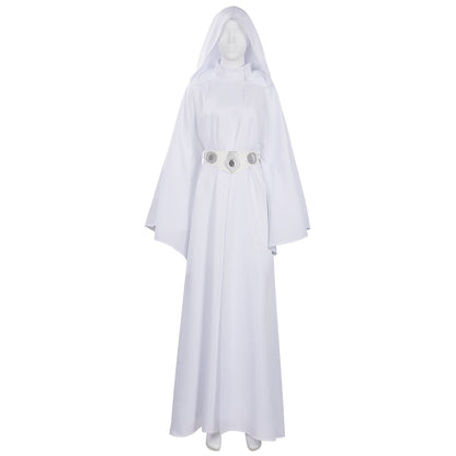 Adulte Star Wars : Princess Leia Costume de cosplay Robe Tenues Halloween Carnaval Costume